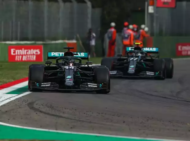 Lewis Hamilton, Valtteri Bottas Titel-Bild zur News: Lewis Hamilton, Valtteri Bottas