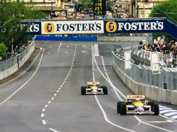 Nelson Piquet Jun., Nigel Mansell Titel-Bild zur News: Nelson Piquet Jun., Nigel Mansell