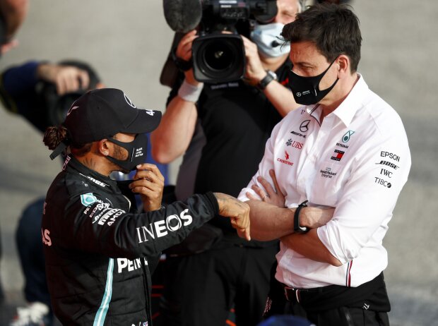 Lewis Hamilton, Toto Wolff Lewis Hamilton, Toto Wolff