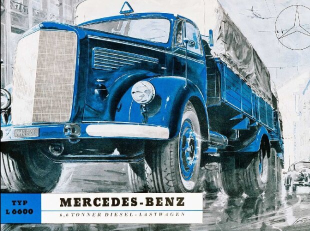 Vor 70 Jahren: Premiere des Schwerlastwagens Mercedes-Benz L 6600 und Omnibus O 6600