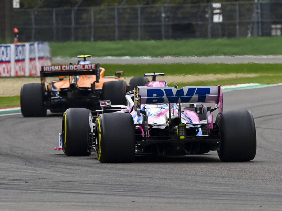 Lando Norris, Sergio Perez