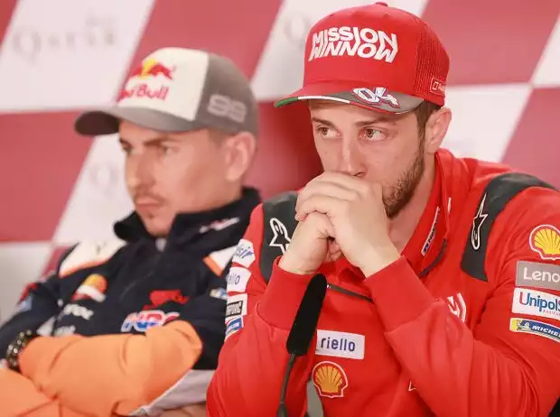 Titel-Bild zur News: Jorge Lorenzo, Andrea Dovizioso