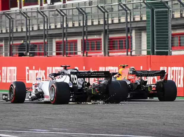 Titel-Bild zur News: Alexander Albon, Daniil Kwjat, Sergio Perez