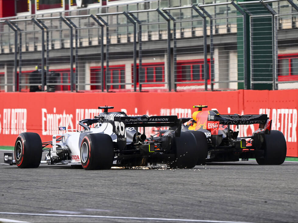 Alexander Albon, Daniil Kwjat, Sergio Perez