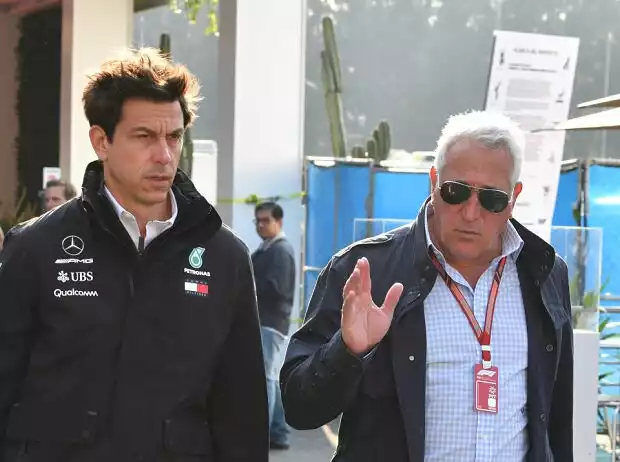 Toto Wolff und Lawrence Stroll Titel-Bild zur News: Toto Wolff und Lawrence Stroll