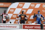 Pol Espargaro (KTM), Alex Rins (Suzuki) und Takaaki Nakagami (LCR) 