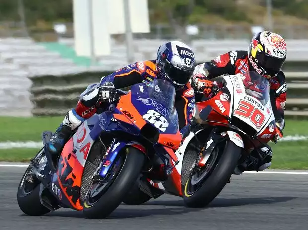 Titel-Bild zur News: Miguel Oliveira, Takaaki Nakagami