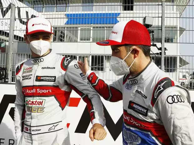 Mike Rockenfeller, Nico Müller Titel-Bild zur News: Mike Rockenfeller, Nico Müller