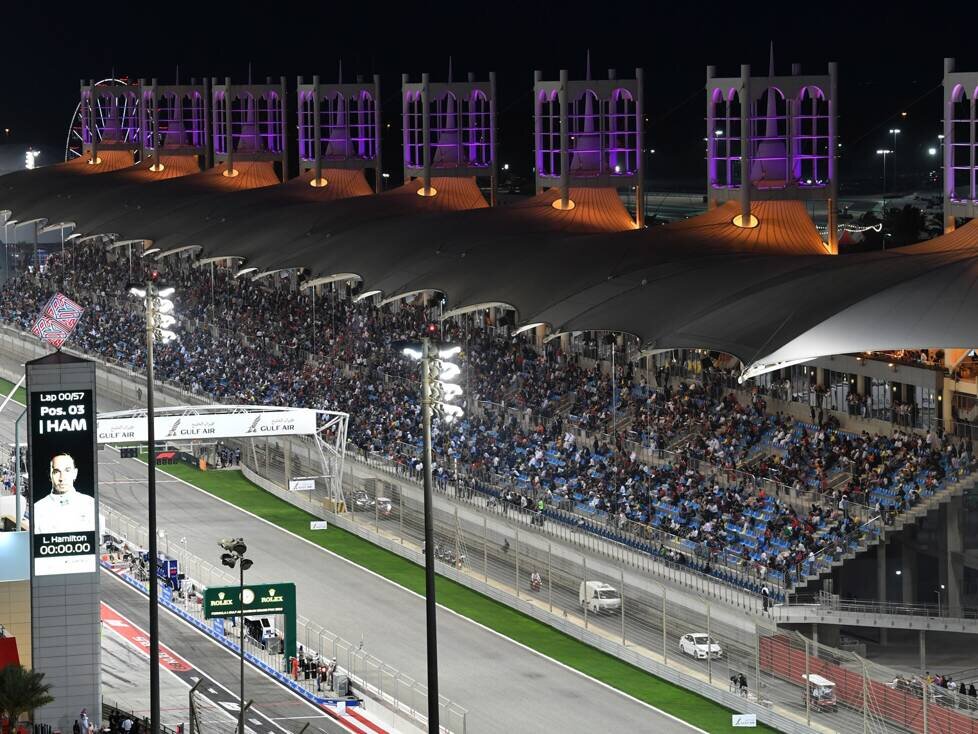 Tribünen in Bahrain
