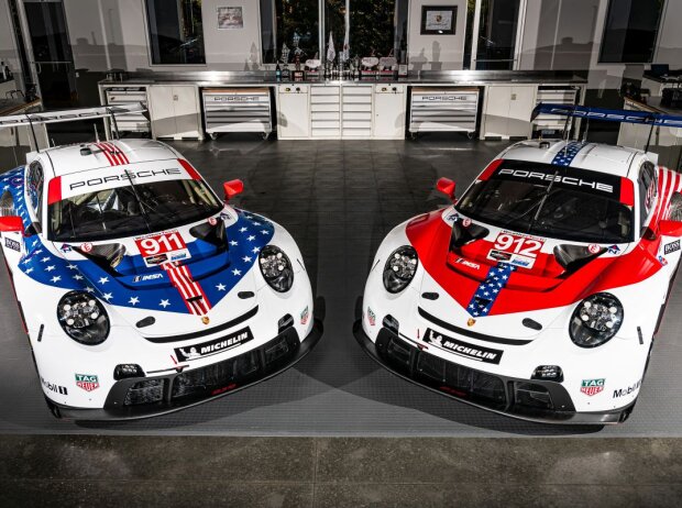 Titel-Bild zur News: Porsche-Sonderdesign für die 12h Sebring 2020