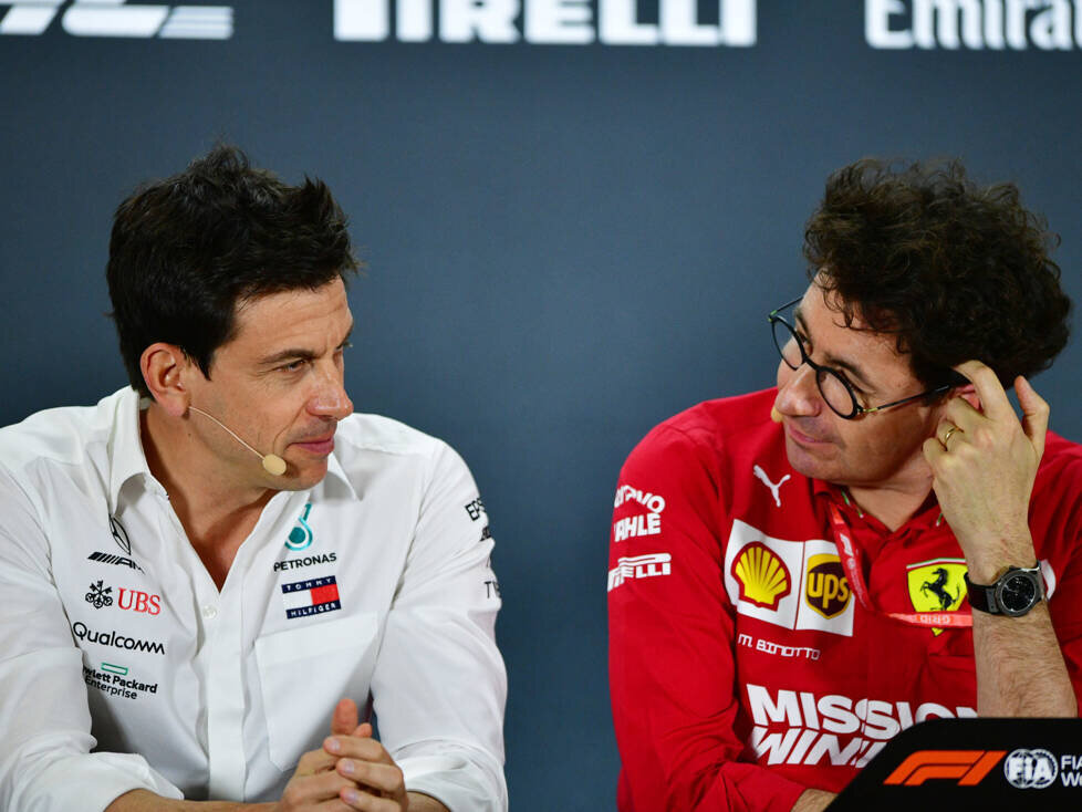 Toto Wolff, Mattia Binotto