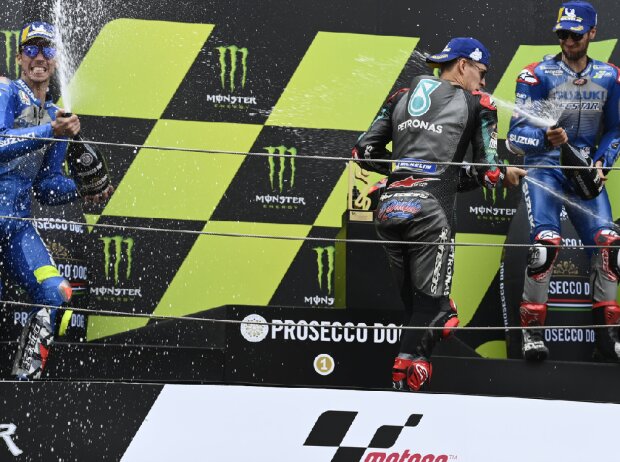 Joan Mir, Fabio Quartararo, Alex Rins Joan Mir, Fabio Quartararo, Alex Rins