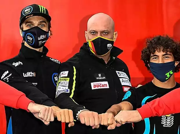 Luca Marini, Raul Romero, Enea Bastianini Titel-Bild zur News: Luca Marini, Raul Romero, Enea Bastianini