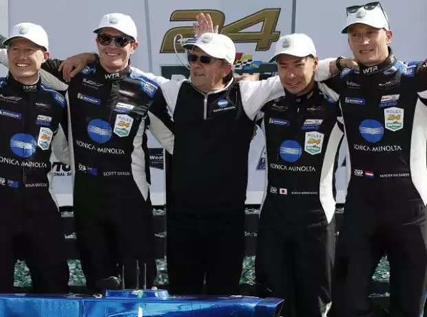 Ryan Briscoe, Scott Dixon, Wayne Taylor, Kamui Kobayashi, Renger van der Zande Titel-Bild zur News: Ryan Briscoe, Scott Dixon, Wayne Taylor, Kamui Kobayashi, Renger van der Zande