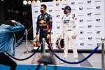 Pierre Gasly (AlphaTauri) und Alexander Albon (Red Bull) 