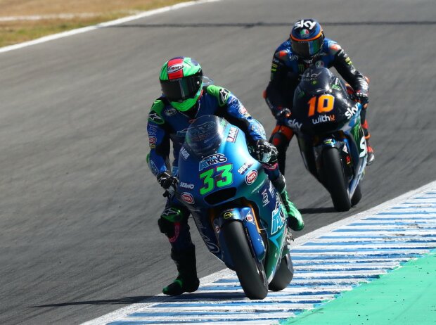 Enea Bastianini, Luca Marini Enea Bastianini, Luca Marini