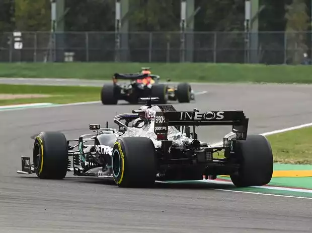 Titel-Bild zur News: Max Verstappen, Lewis Hamilton