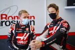 Kevin Magnussen (Haas) und Romain Grosjean (Haas) 