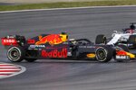 Max Verstappen (Red Bull) und Daniil Kwjat (AlphaTauri) 