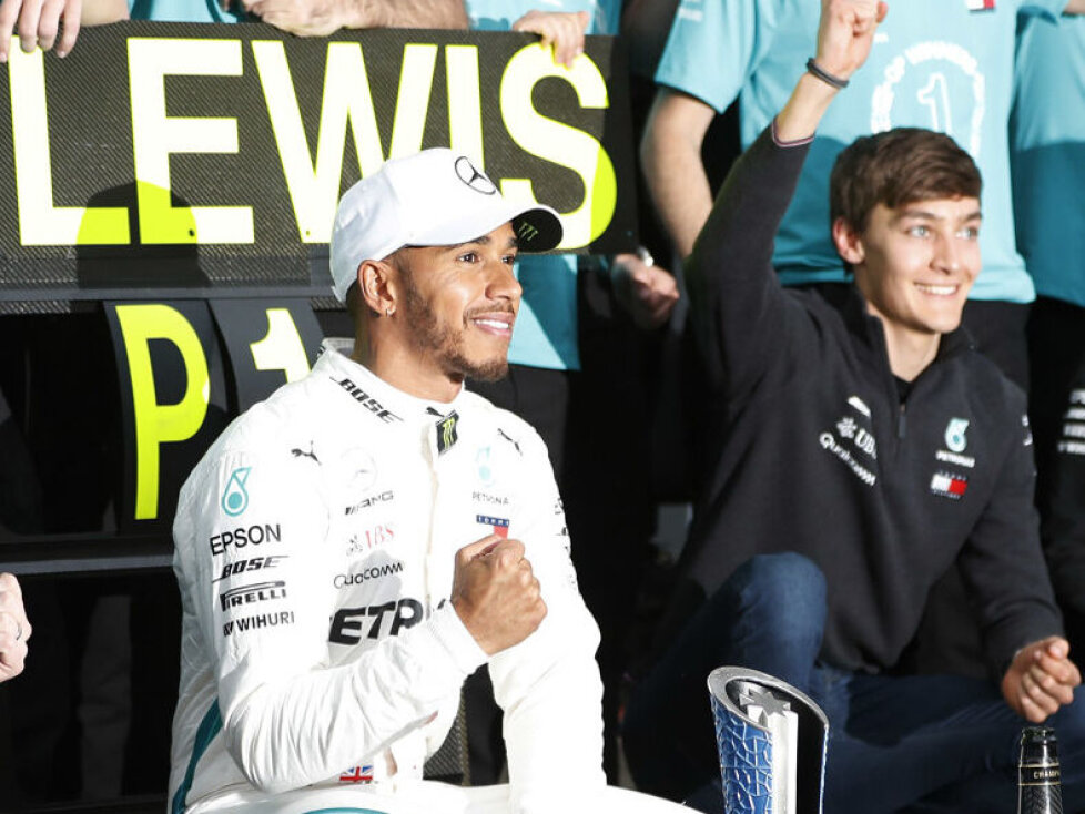 Lewis Hamilton, George Russell