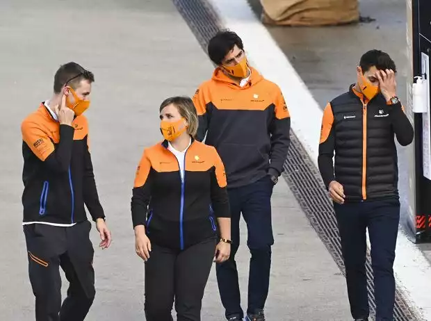 Titel-Bild zur News: Lando Norris, Carlos Sainz