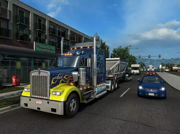American Truck Simulator Titel-Bild zur News: American Truck Simulator
