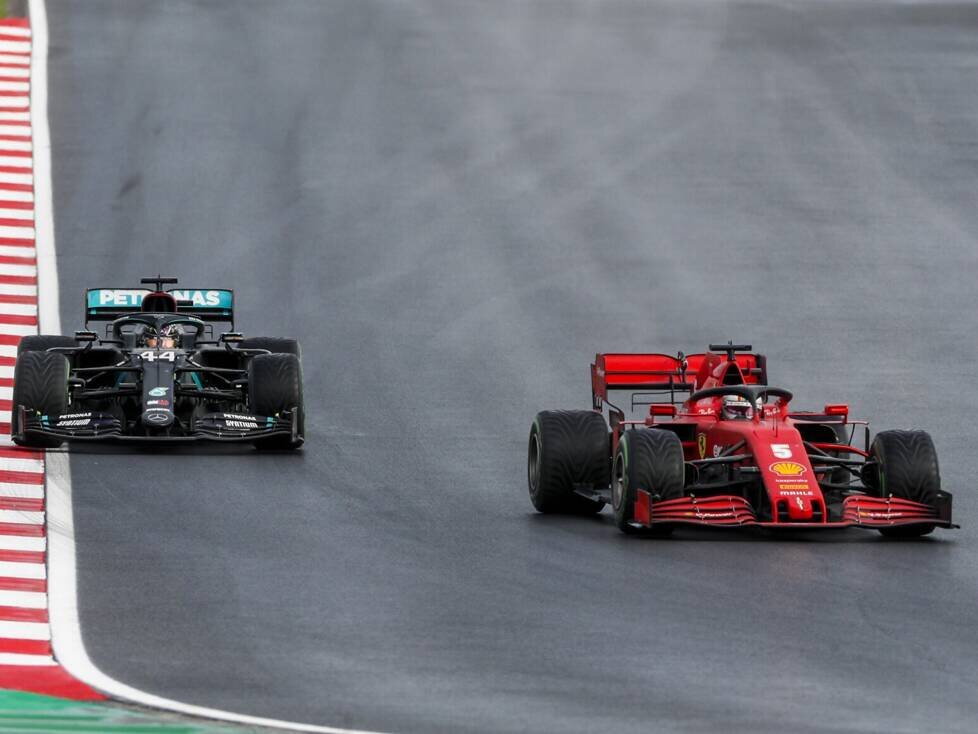 Sebastian Vettel, Lewis Hamilton