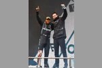Lewis Hamilton (Mercedes) und Toto Wolff 