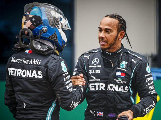 Valtteri Bottas, Lewis Hamilton