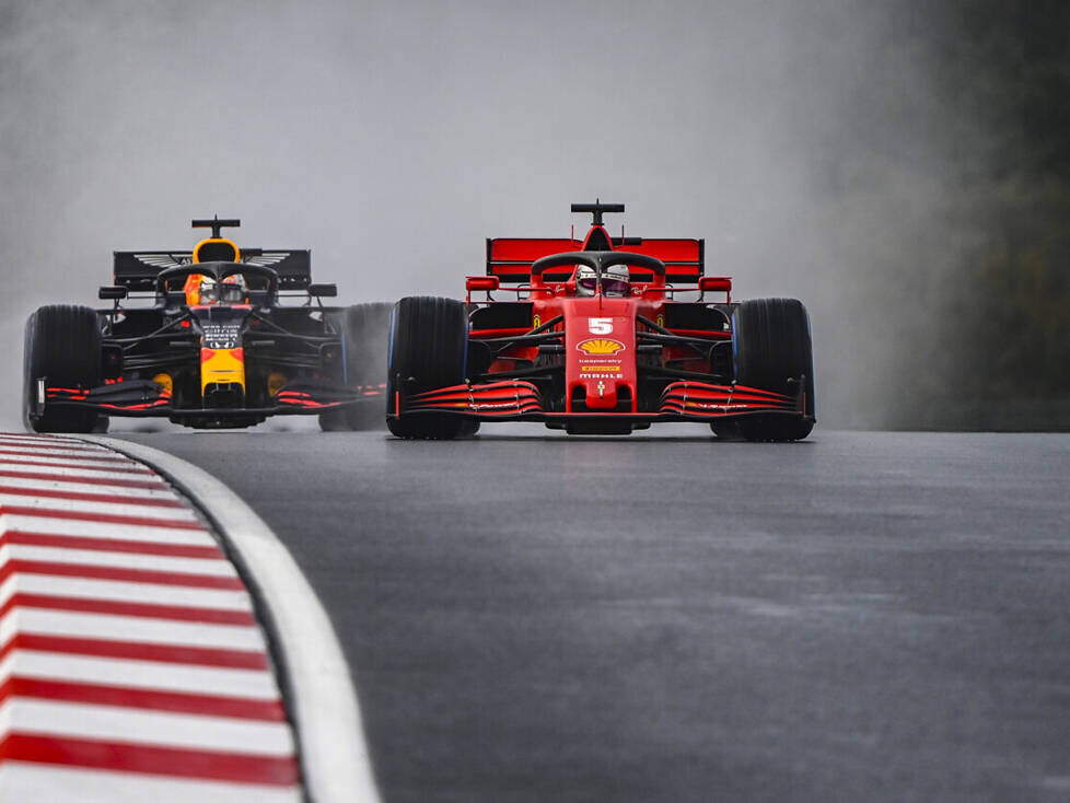 Sebastian Vettel, Max Verstappen