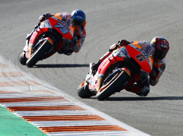 Stefan Bradl, Alex Marquez Stefan Bradl, Alex Marquez
