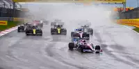 Lance Stroll, Sergio Perez, Daniel Ricciardo, Esteban Ocon, Lewis Hamilton