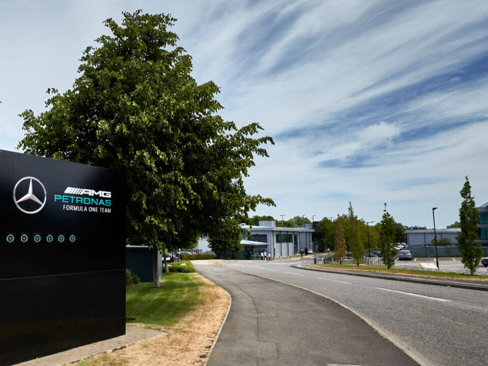 Mercedes-Fabrik in Brackley