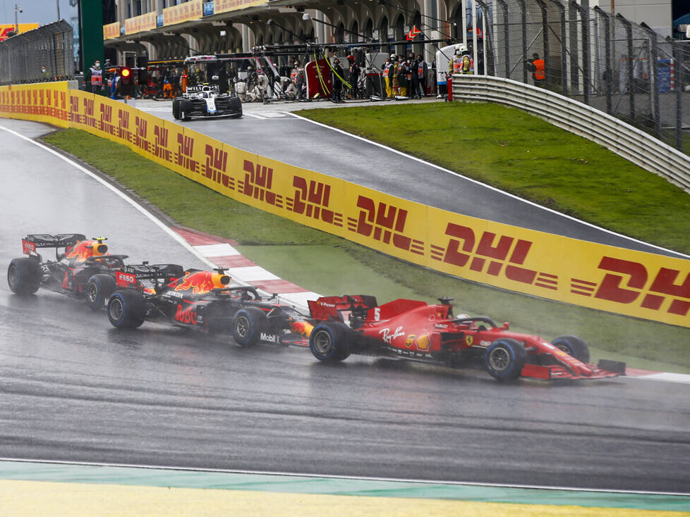 Sebastian Vettel, Alexander Albon, Kevin Magnussen