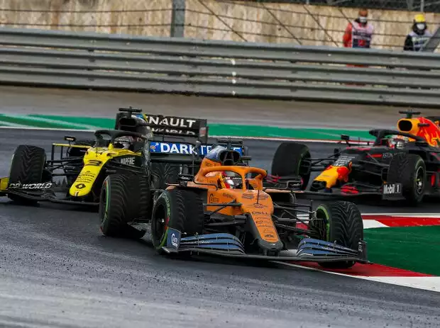 Titel-Bild zur News: Carlos Sainz, Daniel Ricciardo, Max Verstappen