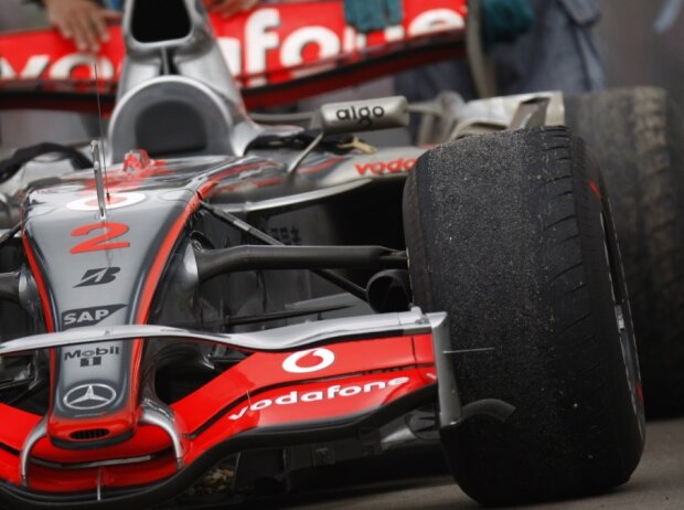 Titel-Bild zur News: McLaren von Lewis Hamilton, Schanghai 2007