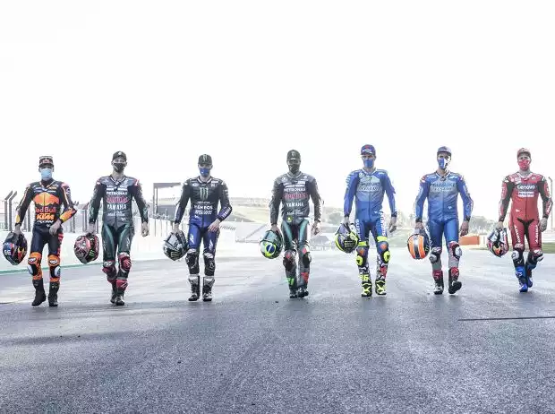 Alex Rins, Andrea Dovizioso, Brad Binder, Fabio Quartararo, Franco Morbidelli, Joan Mir, Maverick Vinales Titel-Bild zur News: Alex Rins, Andrea Dovizioso, Brad Binder, Fabio Quartararo, Franco Morbidelli, Joan Mir, Maverick Vinales