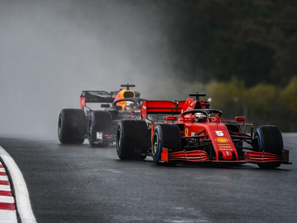 Sebastian Vettel, Max Verstappen