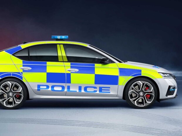 Titel-Bild zur News: Skoda Octavia RS Polizeiauto UK (2020)