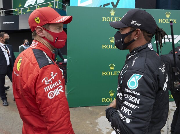 Sebastian Vettel, Lewis Hamilton Sebastian Vettel, Lewis Hamilton