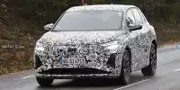 Bild zum Inhalt: Audi Q4 e-tron (2021) bei Testfahrten in Schweden erwischt