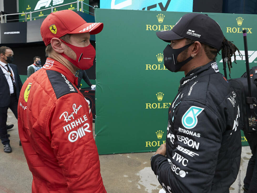 Sebastian Vettel, Lewis Hamilton