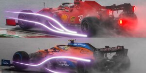Video: Was ein Regenrennen über die F1-Aerodynamik verrät