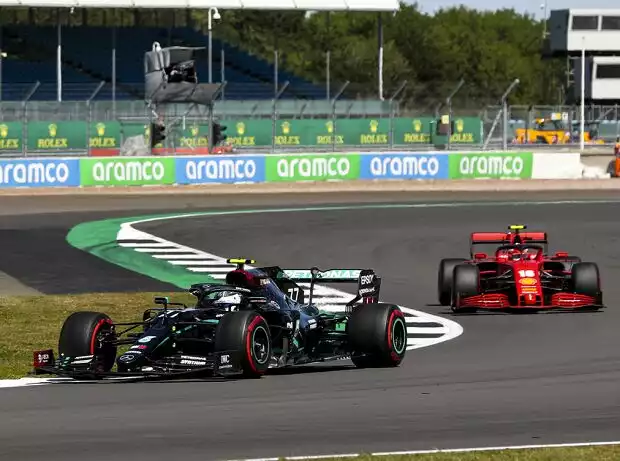 Titel-Bild zur News: Valtteri Bottas, Charles Leclerc