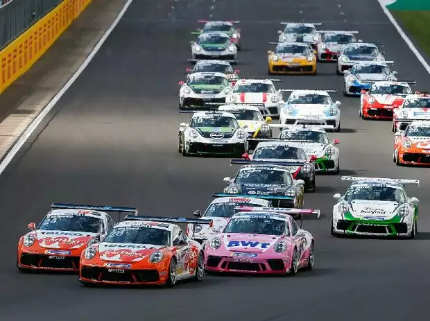 Porsche-Supercup 2020, Start Titel-Bild zur News: Porsche-Supercup 2020, Start