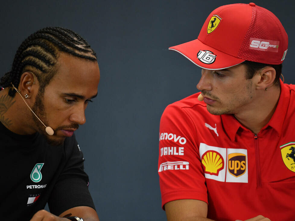 Lewis Hamilton, Charles Leclerc