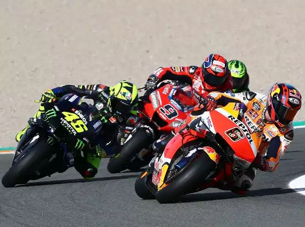 Stefan Bradl, Valentino Rossi Titel-Bild zur News: Stefan Bradl, Valentino Rossi