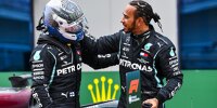 Bild zum Inhalt: Hamilton über Bottas: Nicht einfach, mein Teamkollege zu sein