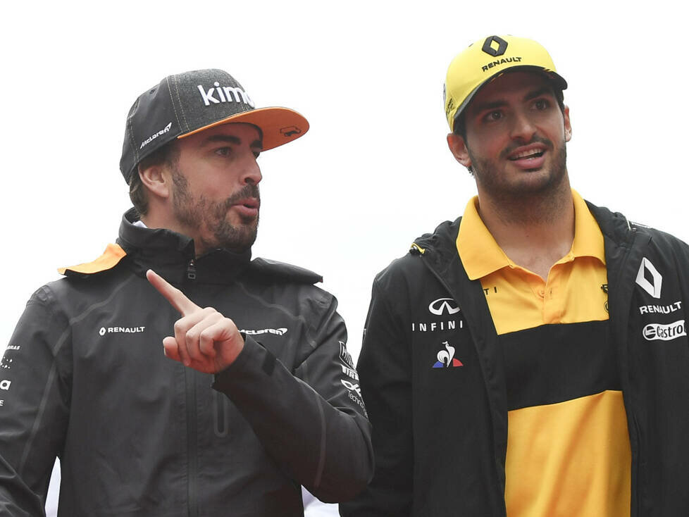 Fernando Alonso, Carlos Sainz