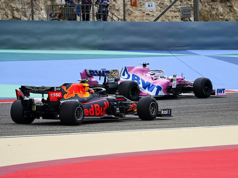 Sergio Perez, Alexander Albon